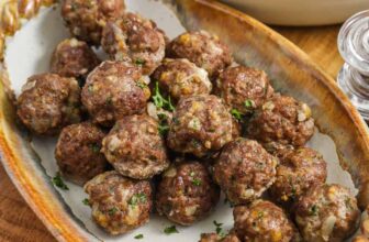 Easy Meatball Recipe – Spend With Pennies