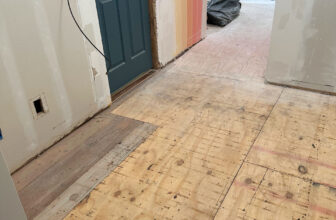 Back To Plan A For The Hallway Floor