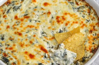 The Best Spinach Artichoke Dip