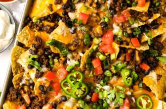 Easy Cheesy Nachos Recipe – Spend With Pennies
