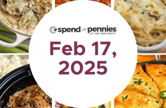 Weekly Meal Plan Feb 17, 2025