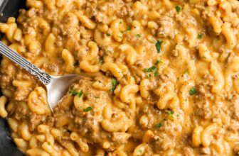 Homemade One Pot Cheeseburger Macaroni (Stovetop)