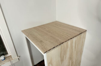 Closet/Laundry Room Progress – I Finally Built Something! (Building A Washer Cubbie)