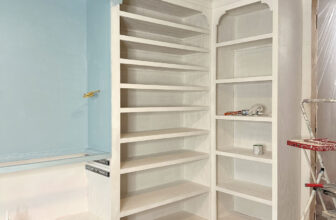 Walk-In Closet Progress – I Finally Started Painting!! (Plus, To Color-Drench Or Not?)
