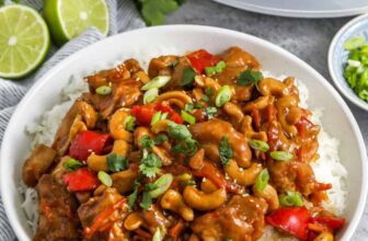 Crockpot Cashew Chicken – Spend With Pennies
