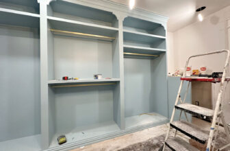 Walk-In Closet Progress – Closet Rods & Finished Ceiling (Plus, Two DIY Tips)