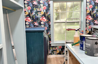 What Color Should I Paint The Washer And Dryer Cabinets? (Two Options) – Walk-In Closet Progress