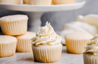 The Most Amazing White Cupcakes