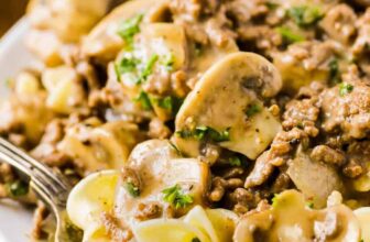 Ground Beef Stroganoff – Spend With Pennies