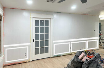 Bedroom & Foyer Progress (Plus, Trying To Map Out My Wainscoting Plan)