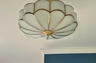 The New Foyer Light Is Up!