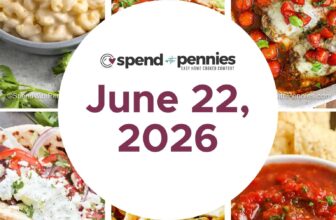 Weekly Meal Plan June 22, 2026