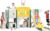 8 in 1 Toddler Slide Set, Kids Slide for Toddlers Age 1+, Toddler Climber Slide PlaySet with Basketball Hoop,Outdoor Indoor Playground for Toddlers 1-3 Upgraded