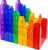 Magnetic Tiles, 52 PCS Magnet Building Set, Magnetic Building Blocks,Construction STEM Toys for Kids, Gift for Boys Girls